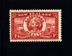 NEW ZEALAND - 1936  1 D. LIFEBOY  MINT NH - Unused Stamps