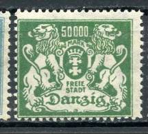 DANTZIG 1923 - Mint