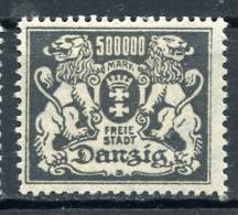 DANTZIG 1923 - Neufs