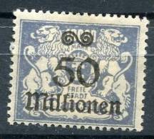 DANTZIG 1923 - Mint