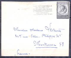 LOT  De 3 LETTRES  Cachet  De BRUXELLES   Annees 1966  Timbre     Mort De La Reine ELISABETH - Briefe U. Dokumente