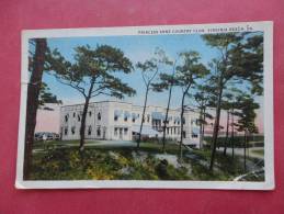 > VA - Virginia > Virginia Beach  Princess Anne Country Club  1926 Cancel- Stamp Fell Off--  --   -ref 827 - Virginia Beach