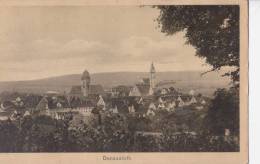 DONAUWORTH, CHURCH, GENERAL VIEW, VERY RARE OVERPRINT STAMP - Donauwörth