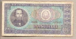 Romania - Banconota Circolata Da 100 Lei P-97a - 1966 - Roemenië