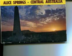 (01) Postcard View Folder - Depliant De Carte Postale - NT - Alice Springs - Alice Springs