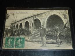 LE POUZIN - VIADUC DU CHEMIN DE FER SUITE A L'INONDATION DES 8 ET 9 OCTOBRE 1907 - 07 ARDECHE - Le Pouzin