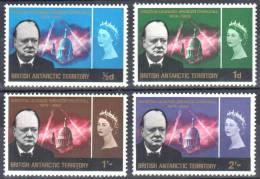 BAT British Antarctic Territory 1966 - Winston Churchill  - Mi. 16-19 MNH - Neufs