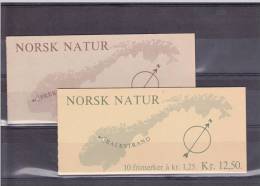 NORVEGE -  CARNET 682 + 683 **  - COTE YVERT = 25 EUROS - Carnets