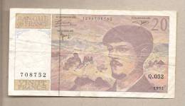 Francia - Banconota Circolata Da 20 Franchi P-151i - 1997 #19 - 20 F 1980-1997 ''Debussy''