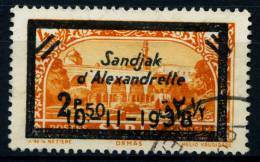 Türkei Alexandrette 1938, Mi.N° 23 Gestempelt, Ausgabe Zum Tod Des Großen Türkischen Staatspräsidenten Kemal Atatürk. - 1934-39 Sandjak D'Alexandrette & Hatay