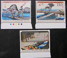 2004 JAPAN INTL LETTER WRITING WEEK  3V No Tab - Unused Stamps