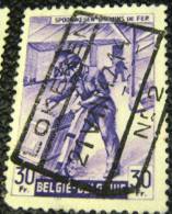 Belgium 1942 Railway Parcel Railway Porter 30f - Used - Andere & Zonder Classificatie