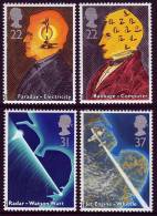 GRAND-BRETAGNE - 1991 - Découvertes Scientifiques - 4v Neufs// Mnh - Neufs