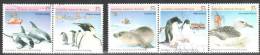 AAT Australian Antarctic Territory -1988 - Antarctic Fauna -  Mi.79-83 - Used - Oblitérés