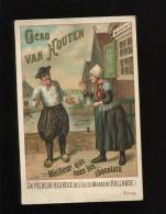 VAN HOUTEN CHROMO GRAND FORMAT PECHEUR ILE MARKEN HOLLANDE - Van Houten