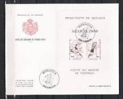 MONACO, 22/05/1986 Premier Jour D'Emission (GA8265) - Other & Unclassified