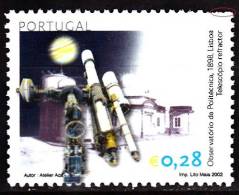 PORTUGAL - 2002,  Astronomia. (Telescópio Refractor)  € 0,28,   (*) MNG, Com Defeito    MUNDIFIL  Nº 2859 - Ongebruikt