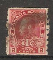 Canada  1916  King George V  (o)  ITC - Coil Stamps