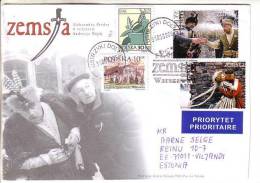 GOOD POLAND Postal Cover To ESTONIA 2003 - Good Stamped: Movie - Storia Postale