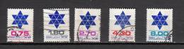 ISRAEL ° YT N° 5 TIMBRES DE REMPLACEMENT DONT  754 755 - Used Stamps (without Tabs)