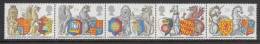 Great Britain Scott #1800a MNH Strip Of 5 26p Queen's Beasts - Neufs