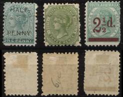 South Australien Australia 3 Werte * M€ 35,- - Mint Stamps