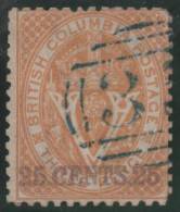 COLUMBIA BRITANICA 1868/71 - Yvert #9 - VFU - Oblitérés