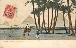 REF 51- Egypte -caire - Pyramides -carte Bon Etat - - Piramiden