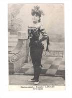 Cpa Artiste Femme Gymnastique -  Mademoiselle Rosalie CAGNAC , Gymnaste Corset - Cl. Faure - 1909 - Gymnastics