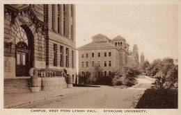 New York Syracuse University Campus West From Lyman Hall  Artvue - Syracuse