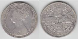 **** GRANDE-BRETAGNE - GREAT-BRITAIN - 1 FLORIN VICTORIA 1878 - ARGENT - SILVER **** EN ACHAT IMMEDIAT - J. 1 Florin / 2 Shillings