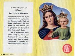 Calendarietto - Opera Di Don Bosco - Sac.renato Ziggiotti 1961 - Petit Format : 1961-70