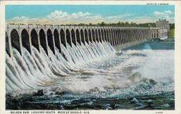 Alabama Muscle Shoals Wilson Dam Looking South - Montgomery