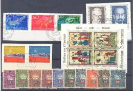 Liechtenstein 4 Complete Series & Mini Sheet USED - Used Stamps