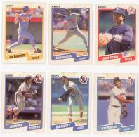 6 BASEBALL FLEER 90 - Konvolute