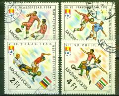 Sport - Football - Barcelone 1992 - HONGRIE - Coupe Du Monde - N° 3880-3881-3884-3885 - Used Stamps