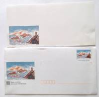 ENTIER POSTAL ENVELOPPE ET CARTE ILES SANGUINAIRES AJACCIO CORSE DU SUD ILLTRATION DURRENS - Andere & Zonder Classificatie