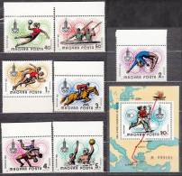 Hungary 1978 Mi# 3433-3439 Bl 142 Sport XXII Olympic Games Moscow MNH * * - Nuevos