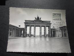 Berlin  Porte De Brandebourg   Allemagne Deutschland  Printed In Germany Postkarte CPM Card - Brandenburger Tor