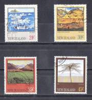 New Zealand 1983 Paintings By Angus Set Of 4 Used - Oblitérés