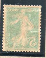 FRANCE : TP N° 137 * - Unused Stamps