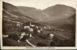 74--HAUTE SAVOIE --CHEVENOZ    LE CHEF LIEU    ECRITE‹(•¿• )› - Chevenoz