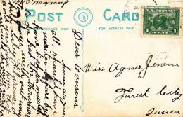 B01-377 Post Card US Postage - Post Office Clear Lake - 08-1913 - Usados