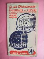 BUVARD LION NOIR / Fourneaux / Cuisine/  METAPOL / RADIOLA - L