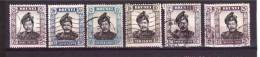 1952 BRUNEI Definitive Set Odd Value Yvert Cat N°  All Fine Used - Brunei (1984-...)