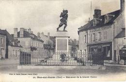 DUN-SUR-AURON  MONUMENT DE LA GRANDE GUERRE  Charette à Droite - Dun-sur-Auron