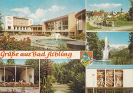 GRUSSE AUS BAD AIBILING, MULTIPLE VIEW, FOUNTAIN, FLOWERS - Bad Aibling