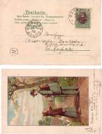 Post Card – Travel    1902  Varna  – Sofia - Lettres & Documents