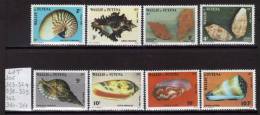 WALLIS Et FUTUNA 1983 /1987 Lot Coquillages  Shell   Neuf  Sans  Charnière Cote 6,00 €uros - Unused Stamps