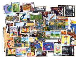 REPUBBLICA DI SAN MARINO 1995 ANNATA COMPLETA COMPLETE SET USATA USED OBLITERE' - Full Years